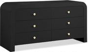Artisto Ash Veneer Dresser in Black - 888Black-D