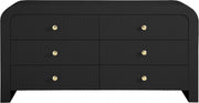 Artisto Ash Veneer Dresser in Black - 888Black-D