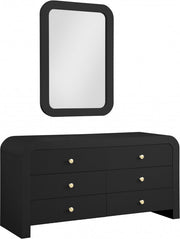 Artisto Ash Veneer Dresser in Black - 888Black-D