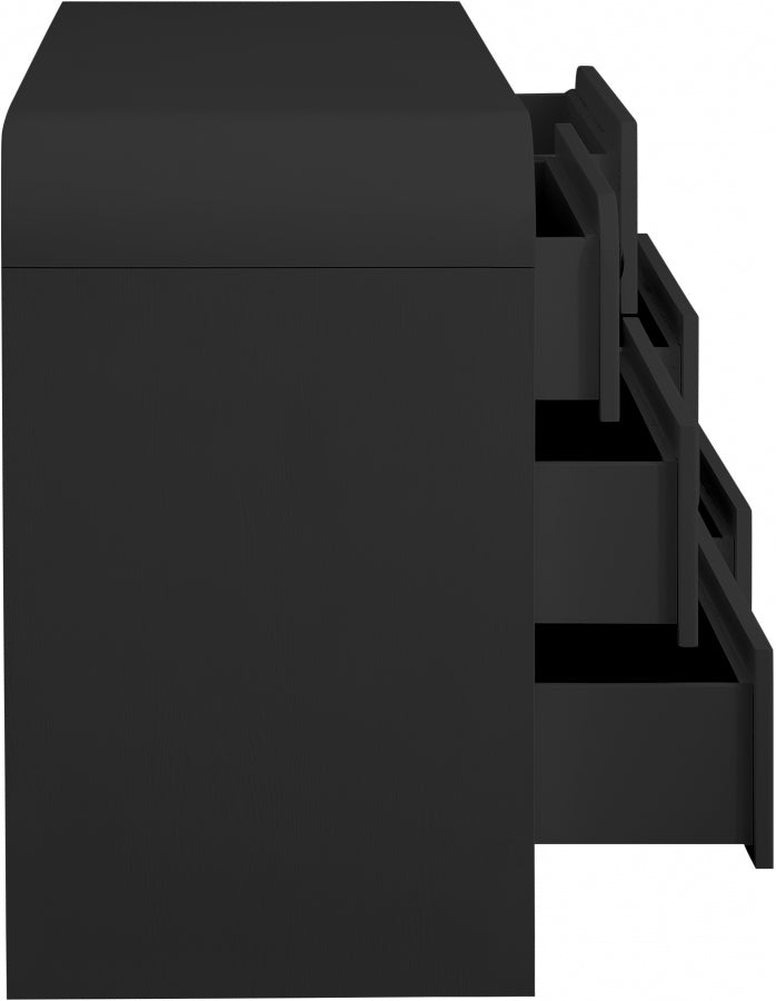 Artisto Ash Veneer Dresser in Black - 888Black-D