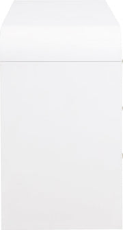 Artisto Ash Veneer Dresser in White - 888White-D