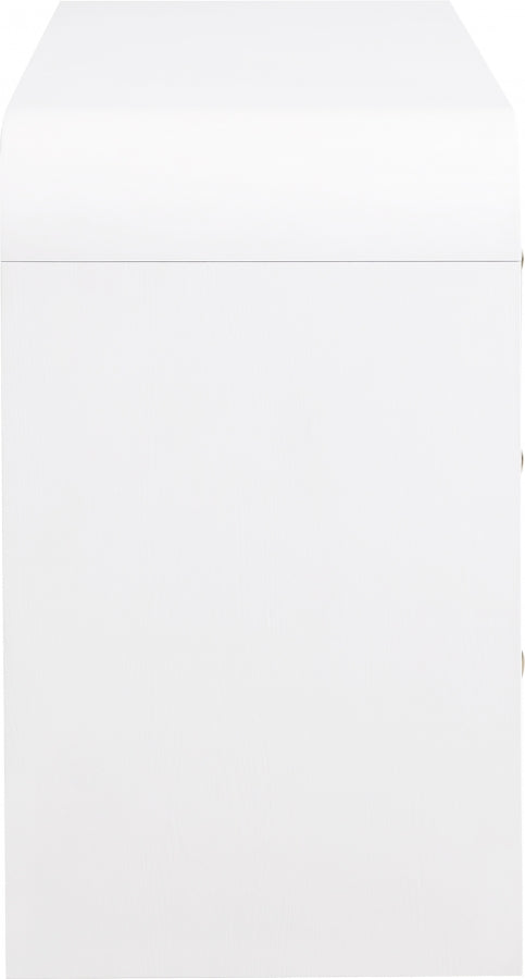 Artisto Ash Veneer Dresser in White - 888White-D