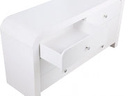 Artisto Ash Veneer Dresser in White - 888White-D