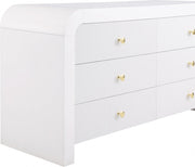 Artisto Ash Veneer Dresser in White - 888White-D