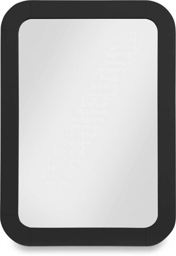 Artisto Ash Veneer Framed Mirror in Black - 888Black-M