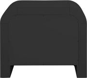 Artisto Ash Veneer Nightstand in Black - 888Black-NS