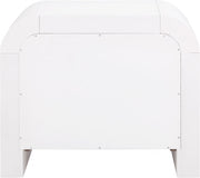 Artisto Ash Veneer Nightstand in White - 888White-NS