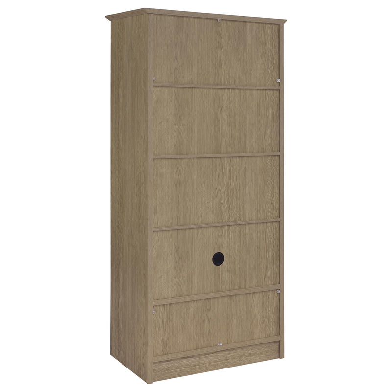 Arvida 2-door Bedroom Wardrobe Storage Cabinet Armoire Latte - 950443
