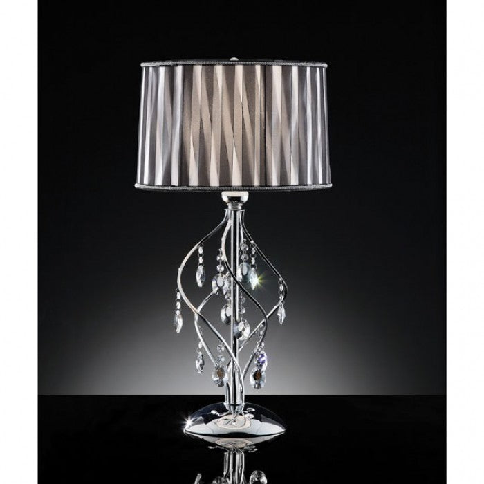 Arya Black/Chrome Table Lamp - L95123T