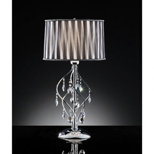 Arya Black/Chrome Table Lamp - L95123T