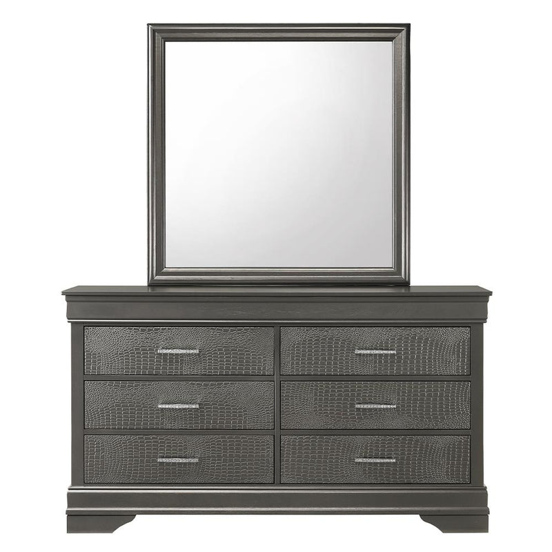 Arya - Gray Mirror - B320-M