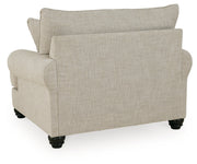 Asanti Chair and Ottoman in Fog - PKG012988