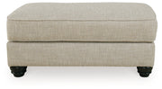 Asanti Chair and Ottoman in Fog - PKG012988
