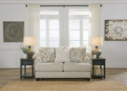 Asanti Fog Loveseat and Ottoman - 13201U5