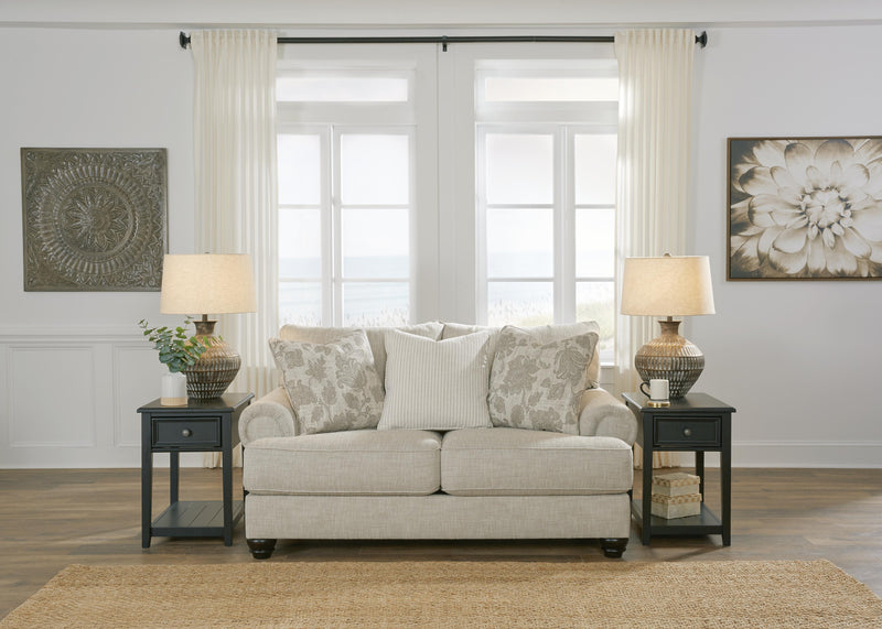 Asanti Fog Loveseat and Ottoman - 13201U5
