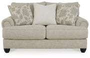 Asanti Fog Loveseat and Ottoman - 13201U5