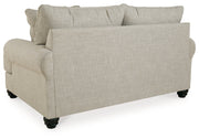 Asanti Sofa and Loveseat in Fog - PKG012989