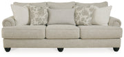 Asanti Sofa and Loveseat in Fog - PKG012989