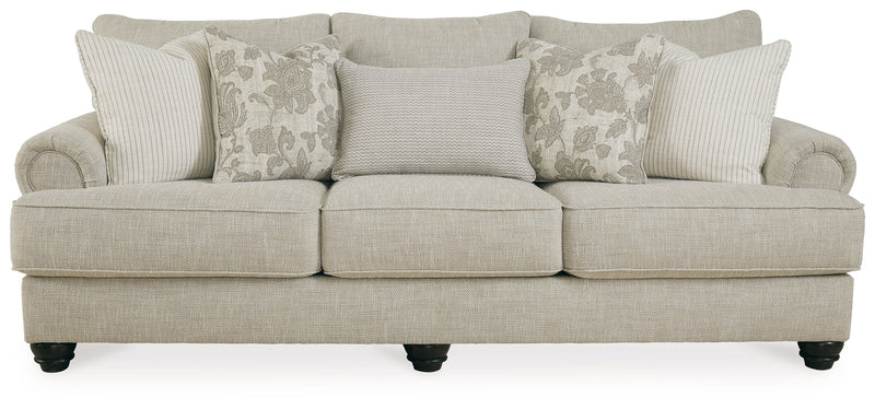 Asanti Sofa and Loveseat in Fog - PKG012989