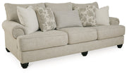 Asanti Sofa and Loveseat in Fog - PKG012989