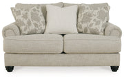 Asanti Sofa and Loveseat in Fog - PKG012989