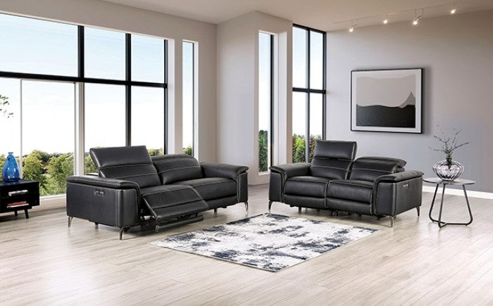 Ascona Black Power Recliner - CM9927BK-CH-PM
