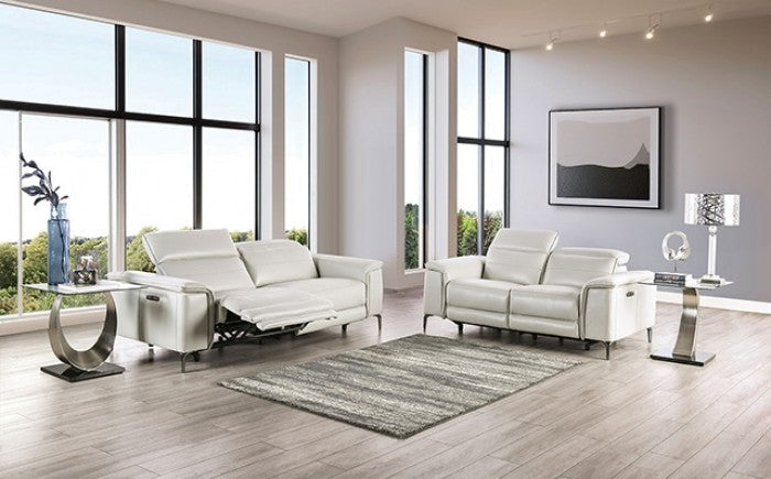 Ascona Light Taupe Power Recliner - CM9927FG-CH-PM