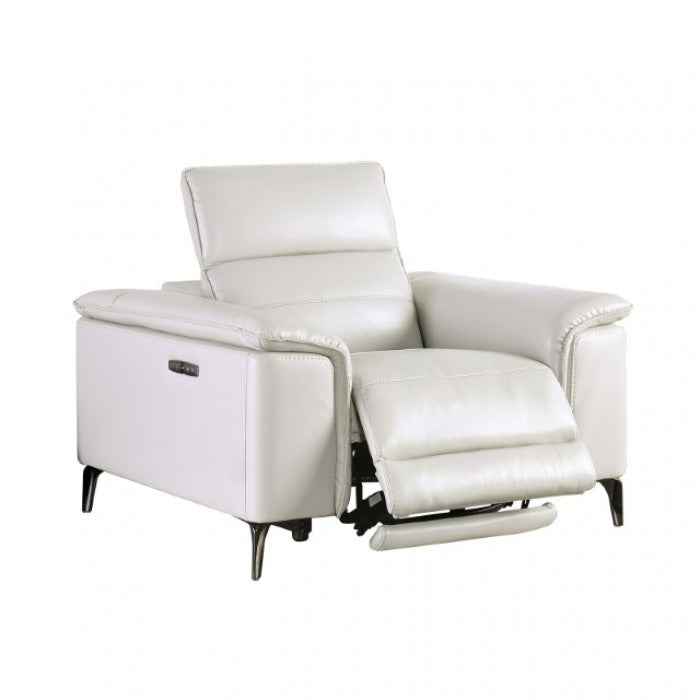 Ascona Light Taupe Power Recliner - CM9927FG-CH-PM