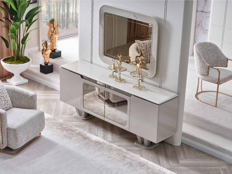 Asel Consol With Mirror - 200-SAN-ASE-CON