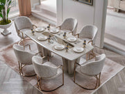 Asel Dining Chair (6 PCS) - 200-SAN-ASE-DC-6