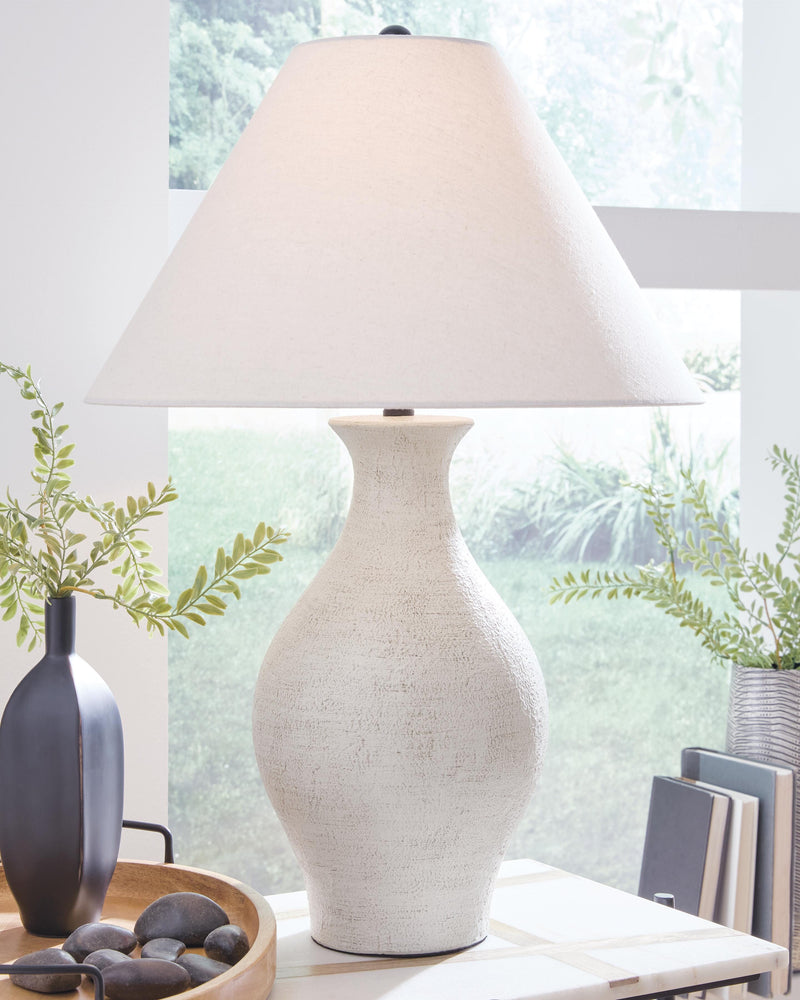 Ashbend Antique White Table Lamp - L100884