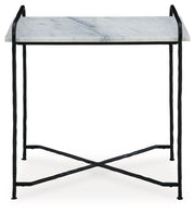 Ashber White/Black Accent Table - A4000609