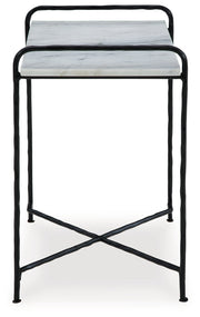 Ashber White/Black Accent Table - A4000609