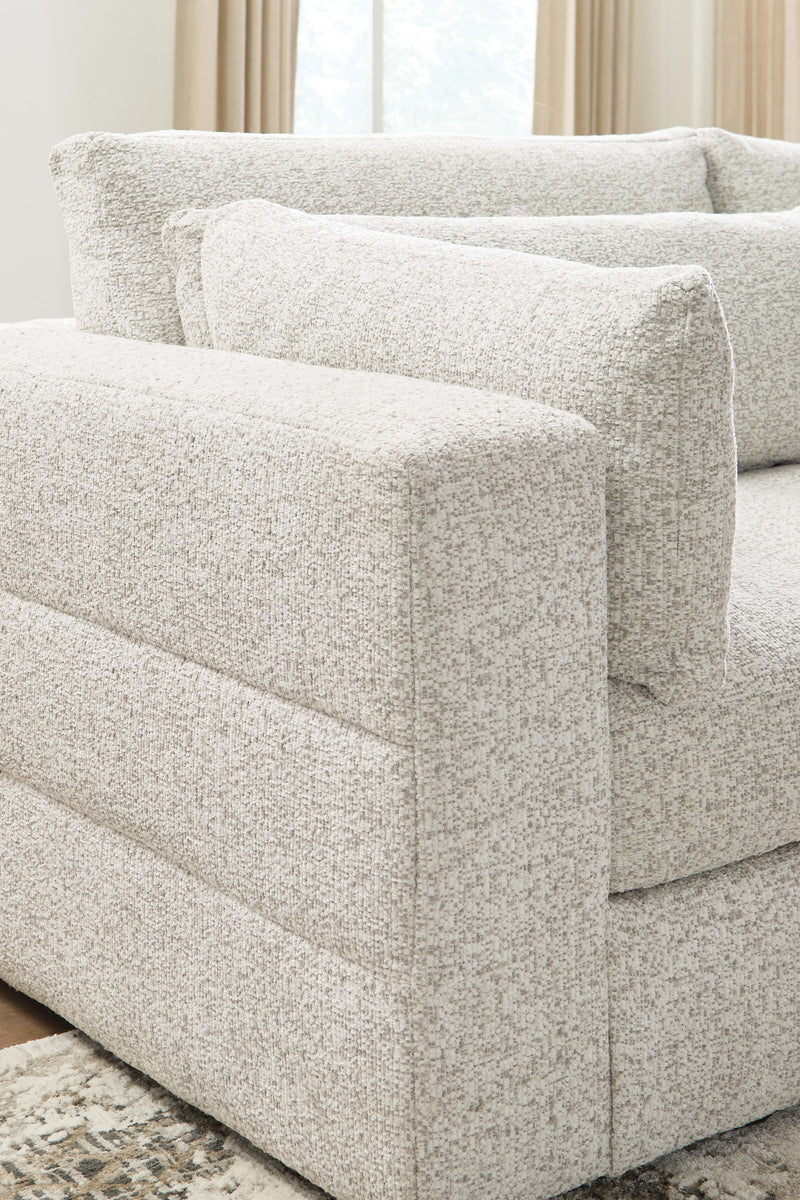Ashbourne Estate Snowstone 5-Piece Sectional - PC66004S17
