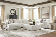 Ashbourne Estate Snowstone 6-Piece Sectional with Chaise - PC66004S14