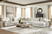 Ashbourne Estate Snowstone 6-Piece Sectional with Chaise - PC66004S15