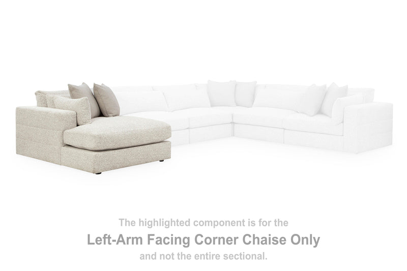 Ashbourne Estate Snowstone Left-Arm Facing Corner Chaise - PC6600416