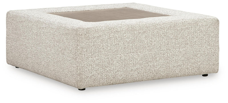 Ashbourne Estate Snowstone Oversized Accent Ottoman - PC6600408