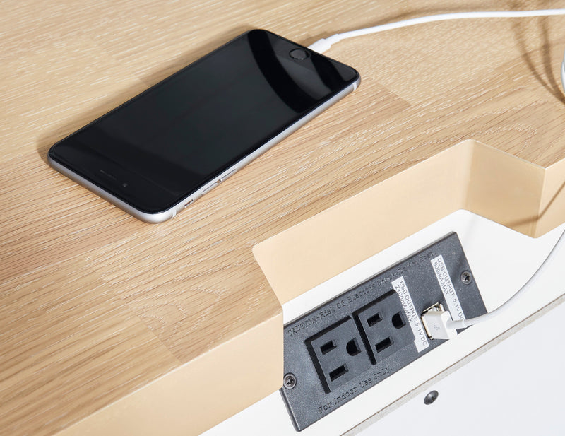 Ashbryn White/Natural Panel Storage Bedroom Set - Gate FurnitureBedroom Set