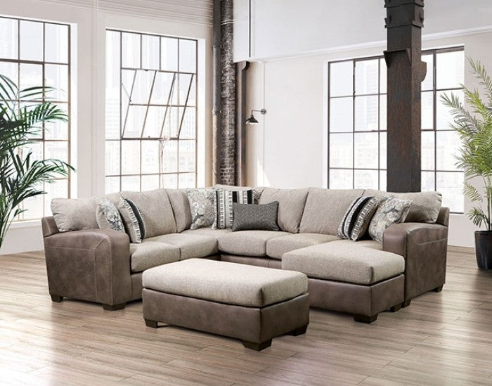 Ashenweald Brown/Light Brown Sectional - SM5404-SECT