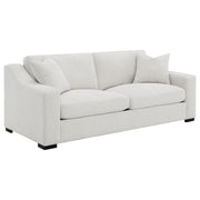 Ashlyn 2-piece Upholstered Track Arm Sofa Set Sand - 552091-S2