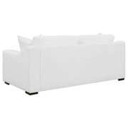 Ashlyn 3-piece Upholstered Sloped Arm Sofa Set White - 509891-S3