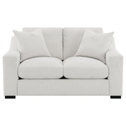 Ashlyn Fabric Upholstered Track Arm Loveseat Sand - 552092