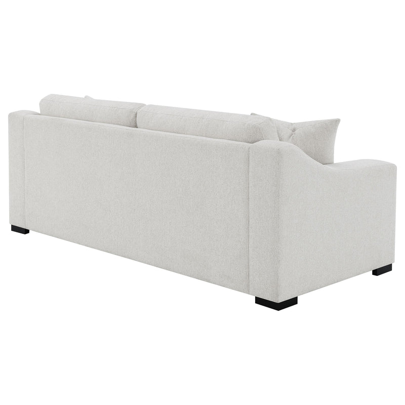 Ashlyn Fabric Upholstered Track Arm Sofa Sand - 552091