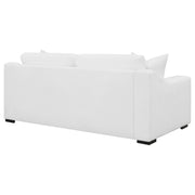 Ashlyn Upholstered Sloped Arm Sofa White - 509891