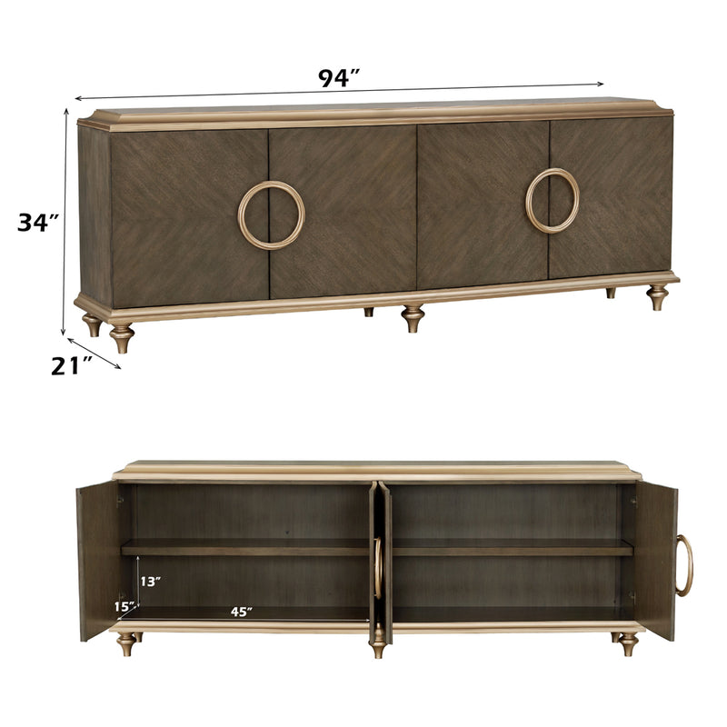 Ashtin Console Cabinet - AC02598