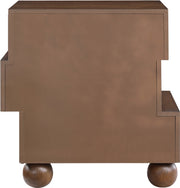 Askew Oak Veneer Nightstand in Brown - 327Brown-NS