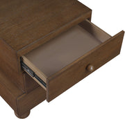 Askew Oak Veneer Nightstand in Brown - 327Brown-NS