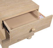 Askew Oak Veneer Nightstand in Natural - 327Natural-NS
