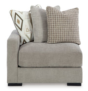 Aslan Court Pebble 3 - Piece RAF Chaise Sectional - Gate FurnitureSectional